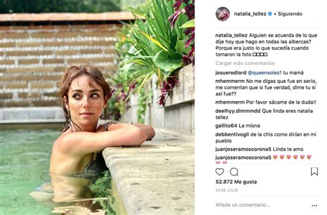 lilly tellez en bikini|Natalia Téllez muestra más que sus pecas en。